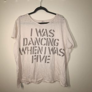 Magnolia Pearl Dancing at five tee Top T 865 in moonlight New boyfriend T-Shirt